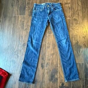 Y2K AG ADRIANO GOLDSCHMIED JEANS 29 X 34 MEN'S THE MATCHBOX SLIM STRAIGHT BLUE